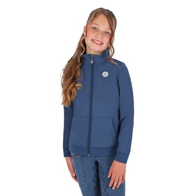 Veste Rosalynn Junior bleu - QHP Veste Rosalynn Junior bleu - QHP