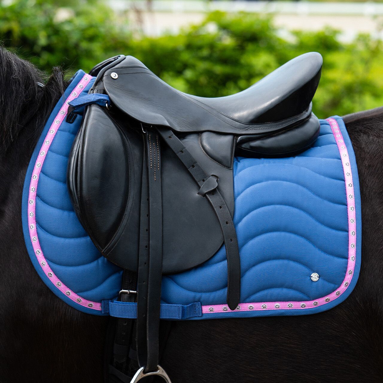 Tapis Rosalynn bleu - QHP