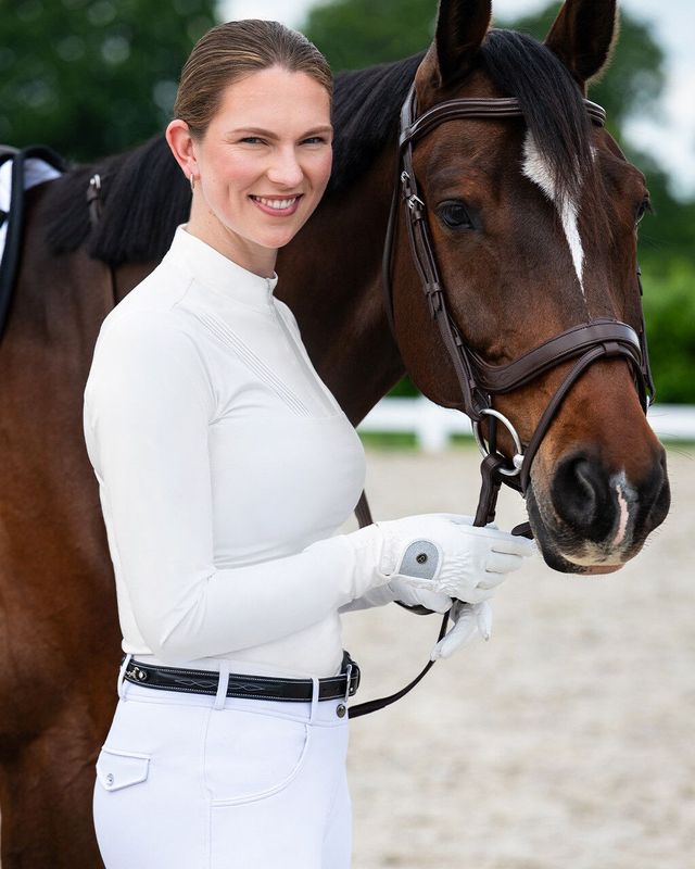 Polo de concours à manches longues Vaila - QHP