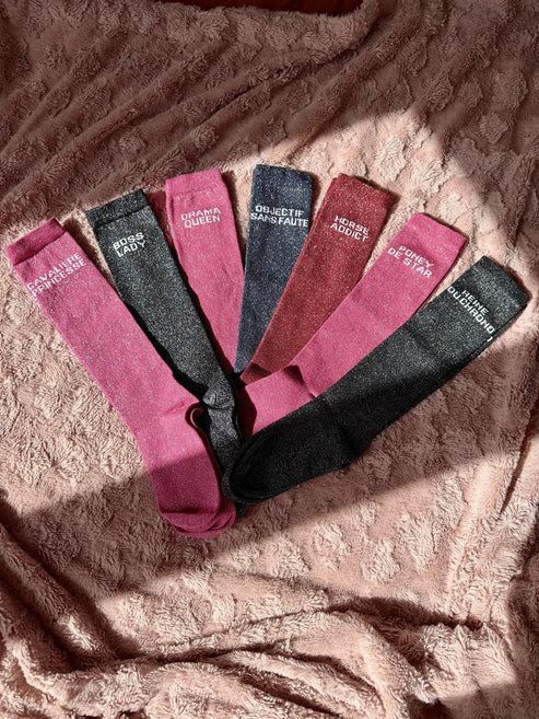 Chaussettes paillettes