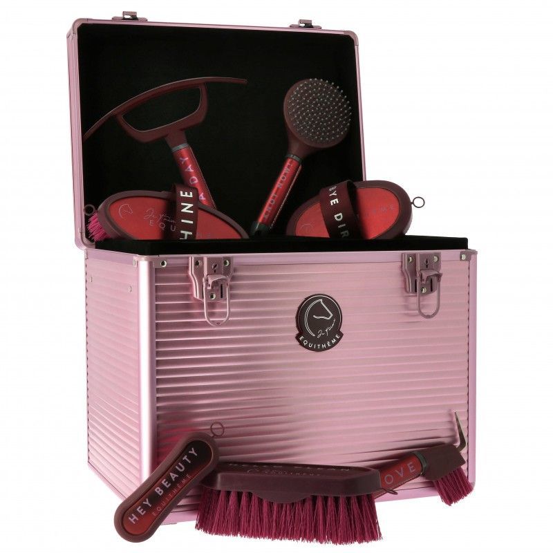 Coffre de pansage Je t'aime EQUITHÈME