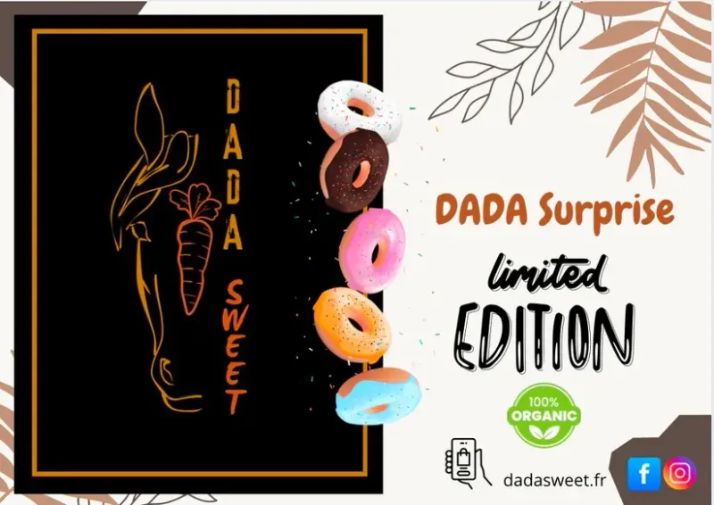 Friandise plaisir mix saveurs 1 L - Dada Sweet