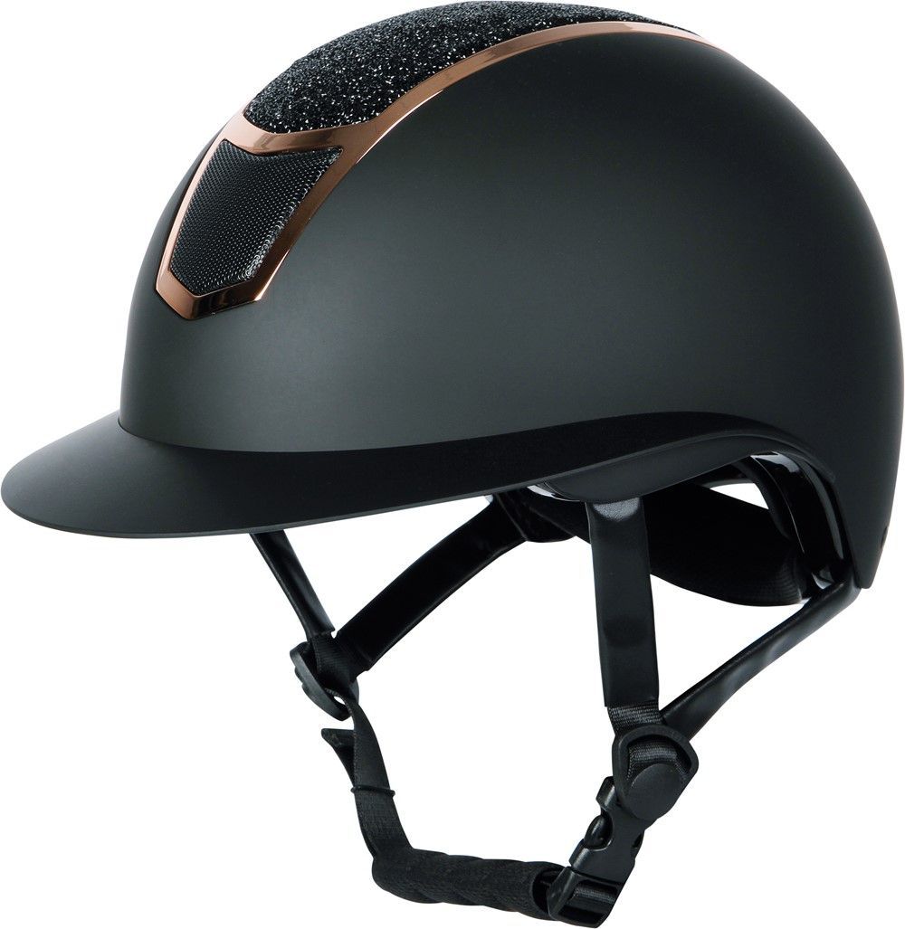 Casque Mont Blanc Sparkle noir/rose Gold - Harry's Horse