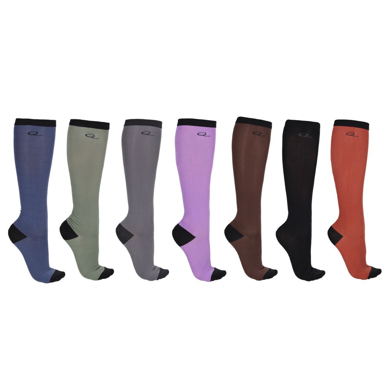 Chaussettes d'équitation Week (lot de 7) - QHP Chaussettes d'équitation Week (lot de 7) - QHP