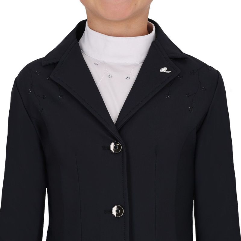 Veste de concours Amilara Junior noir - QHP Veste de concours Amilara Junior noir - QHP