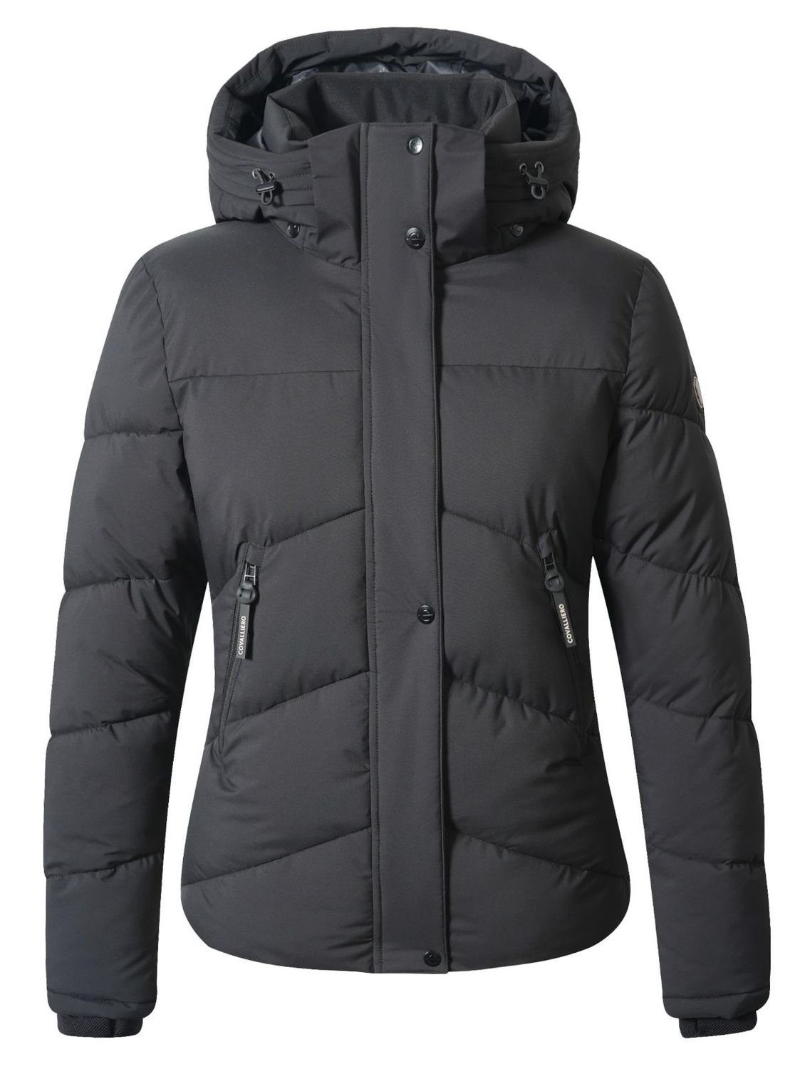 Blouson d'hiver noir AH26 - Covalliero Blouson d'hiver noir AH26 - Covalliero