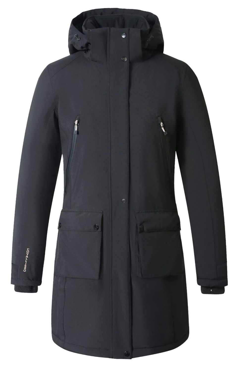 Parka d'hiver noir AH26 - Covalliero Parka d'hiver noir AH26 - Covalliero