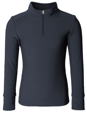 Active shirt zip marine AH26 - COVALLIERO