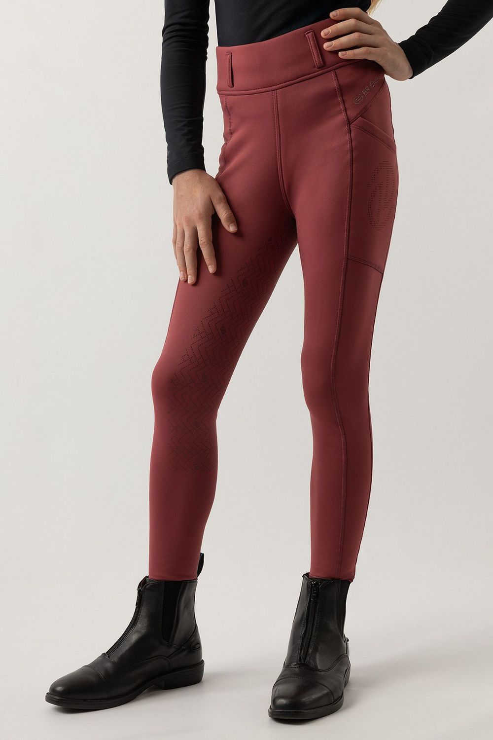 Legging hiver Lenny bordeaux - BR Legging hiver Lenny bordeaux - BR
