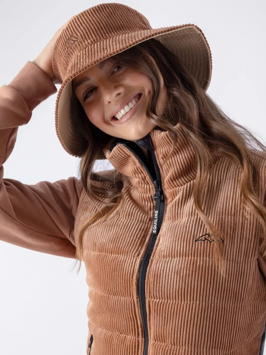 Sans manche Mocha mousse - EQUILINE Sans manche Mocha mousse - EQUILINE
