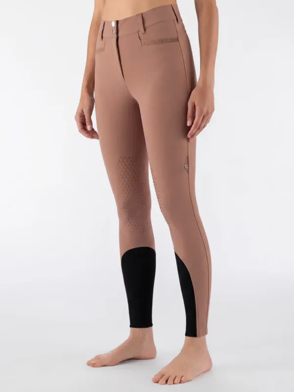 Pantalon Crystalek Mocha mousse - EQUILINE Pantalon Crystalek Mocha mousse - EQUILINE