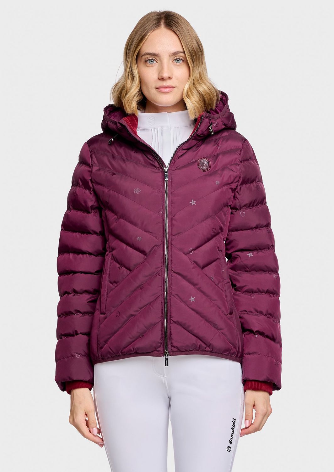 Courchevel Emblem Edition Plum - Samshield Courchevel Emblem Edition Plum - Samshield