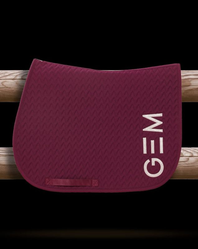 Tapis  Ten Obstacle bordeaux/silver - GEM
