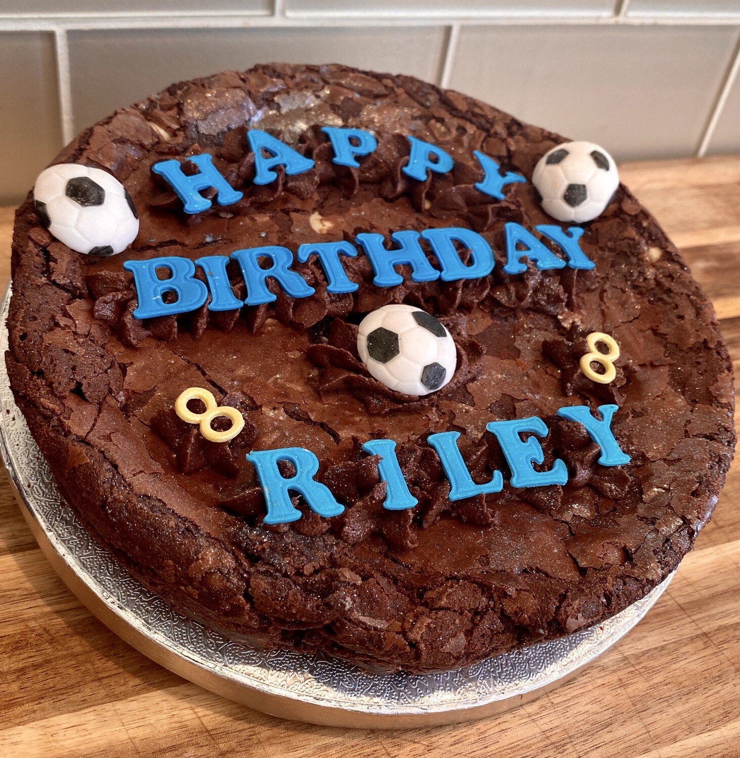 Triple Chocolate Brownie cake