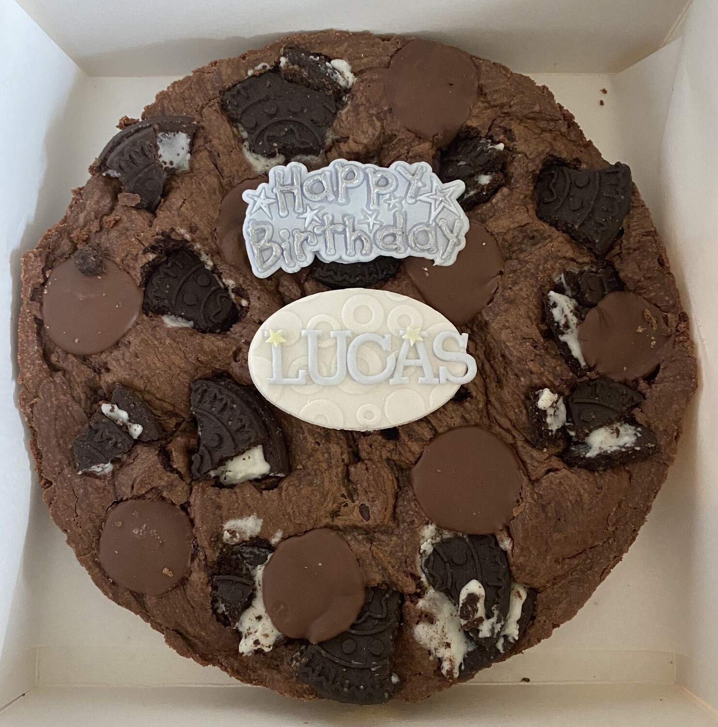 Triple Chocolate Brownie cake