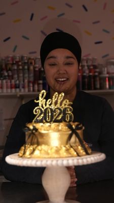Glitter Sparkle Cake