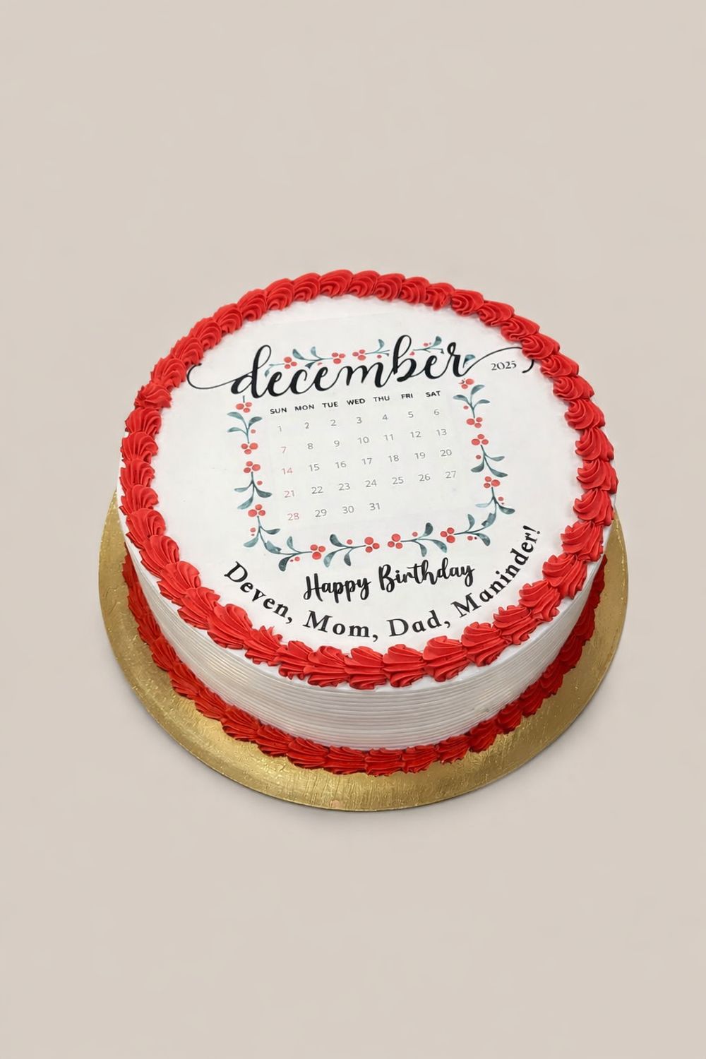 Edible Image Cake