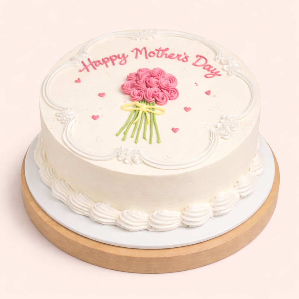 Mom's Bouquet Cake