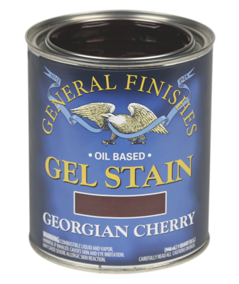 Georgian Cherry Gel Stain Quart General Finishes