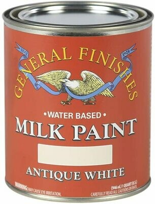 Antique White Milk Paint Quart General Finishes