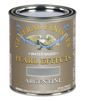 General Finishes Pearl Effects - Argentine Pearl Pint