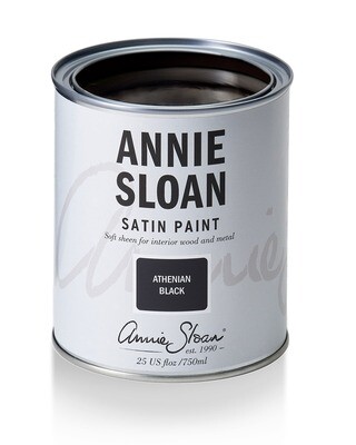 Athenian Black - Satin Paint 750ml - Annie Sloan