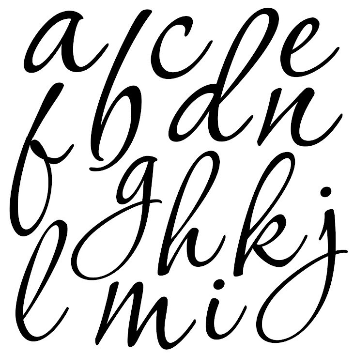 Swoosh 12x12 Stamp - Iron Orchid Designs