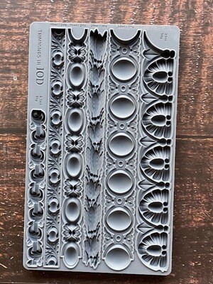 Trimmings III Decor 6x10 Mould - Iron Orchid Designs
