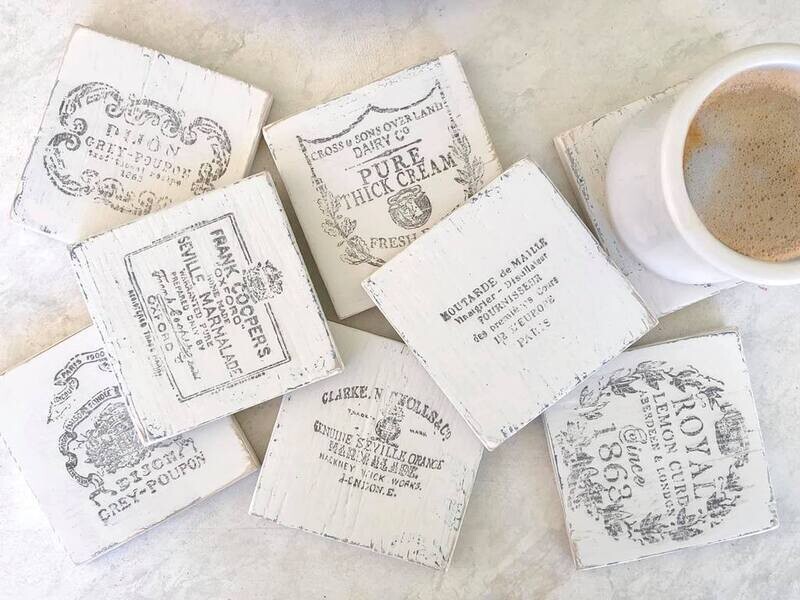 Crockery Decor Stamp 12x12 - Iron Orchid Designs