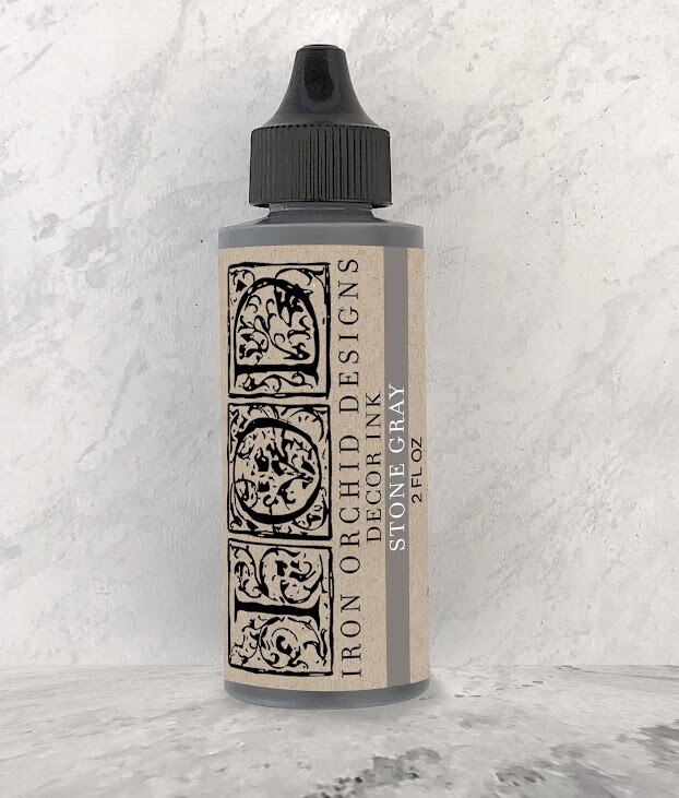 Decor Ink Stone Gray 2oz.- Iron Orchid Designs