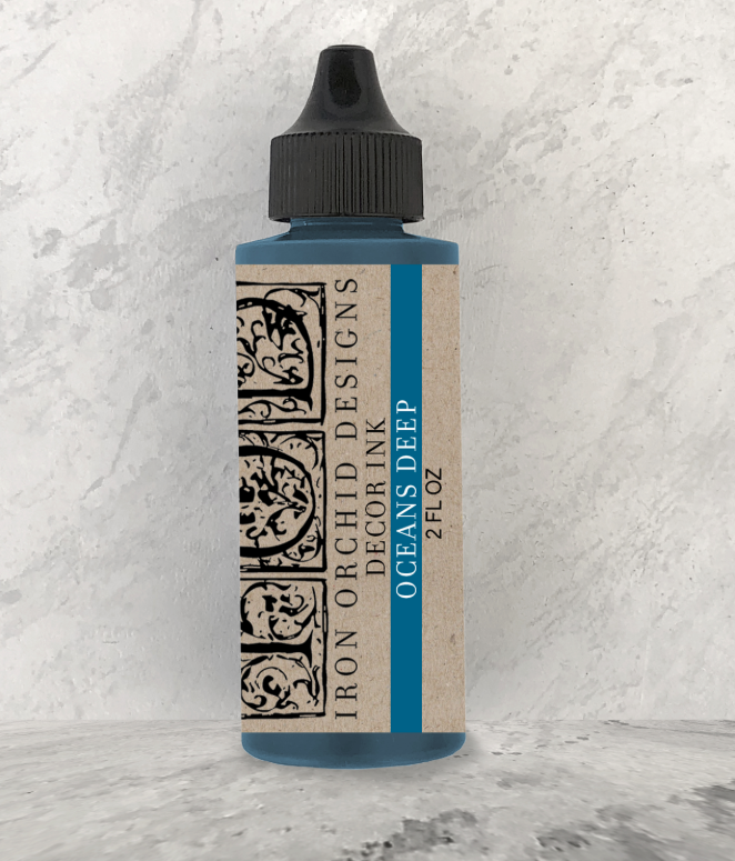 Decor Ink 2oz. Oceans Deep - Iron Orchid Designs