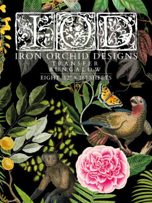 Bungalow 12x16 Transfer - Iron Orchid Designs