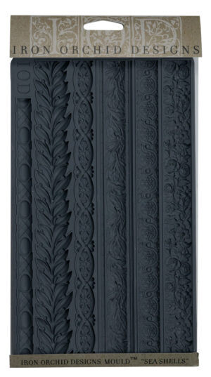 Trimmings 1 6x10 Mould - Iron Orchid Designs