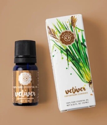 Vetiver Essential Oil 10ml - Woolzies