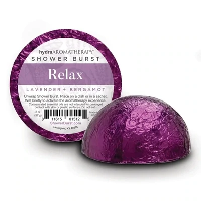 Relax - Lavender & Bergamot - Shower Burst