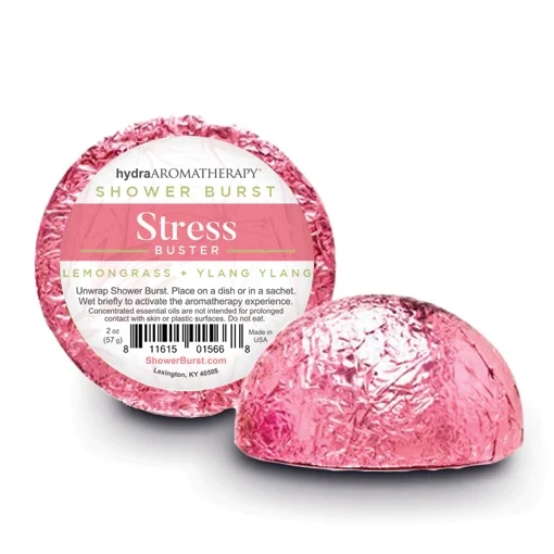 Stress Buster - Lemongrass &amp; Ylang Ylang - Shower Burst
