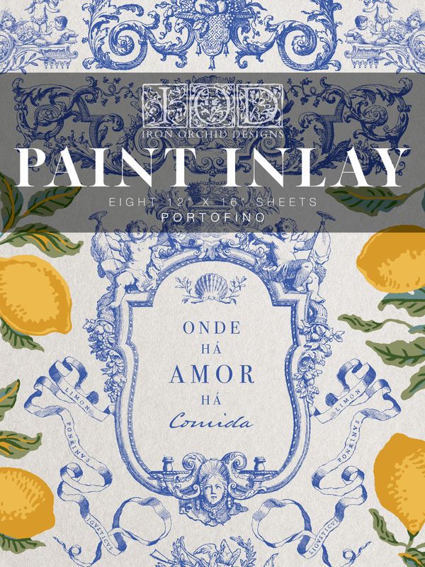 Portofino Paint Inlay - Iron Orchid Designs