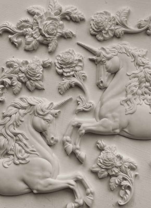 Unicorns Mould 6x10 - Iron Orchid Designs