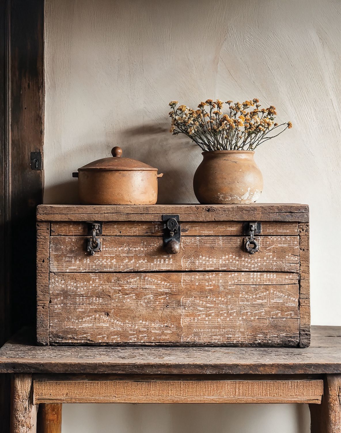 The Waltz Decor Stamp 12x12 - Iron Orchid Designs