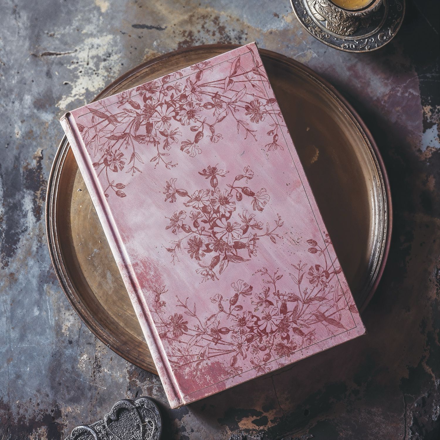 Flora &amp; Vine Decor Stamp 12x12 - Iron Orchid Designs