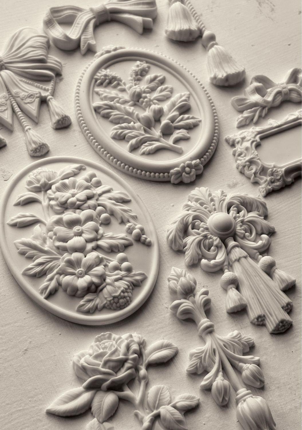 Victoriana 6x10 Mould - Iron Orchid Designs
