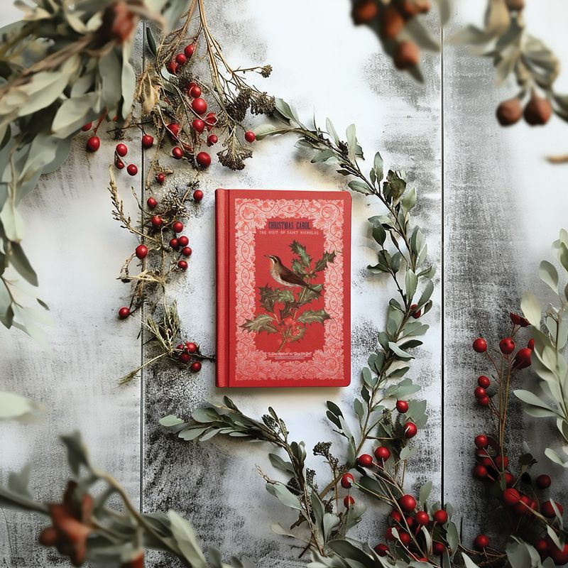 Winter Botanist Transfer 8x12 Pad - Iron Orchid Designs