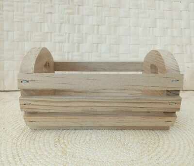 Rustic Patio Caja de madera.