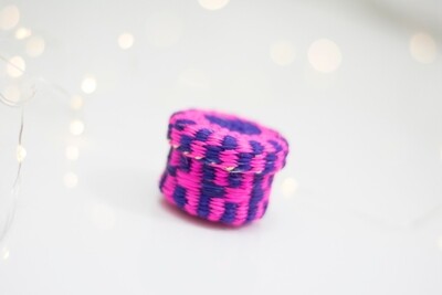 Coquette’s Armoire: Bellos mini joyeros tejidos con la fibra natural del junco