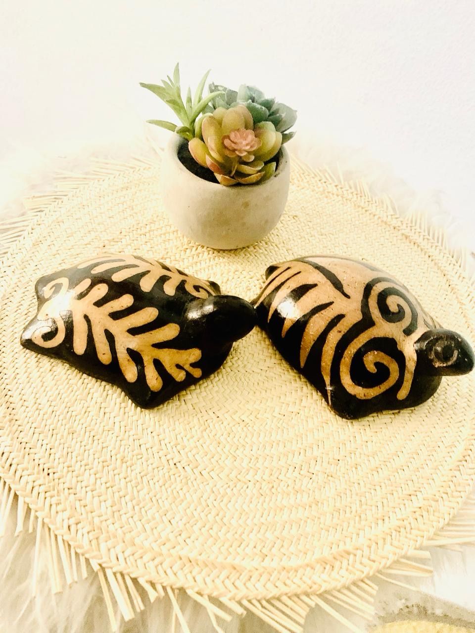 Lenca culture decorative turtles 