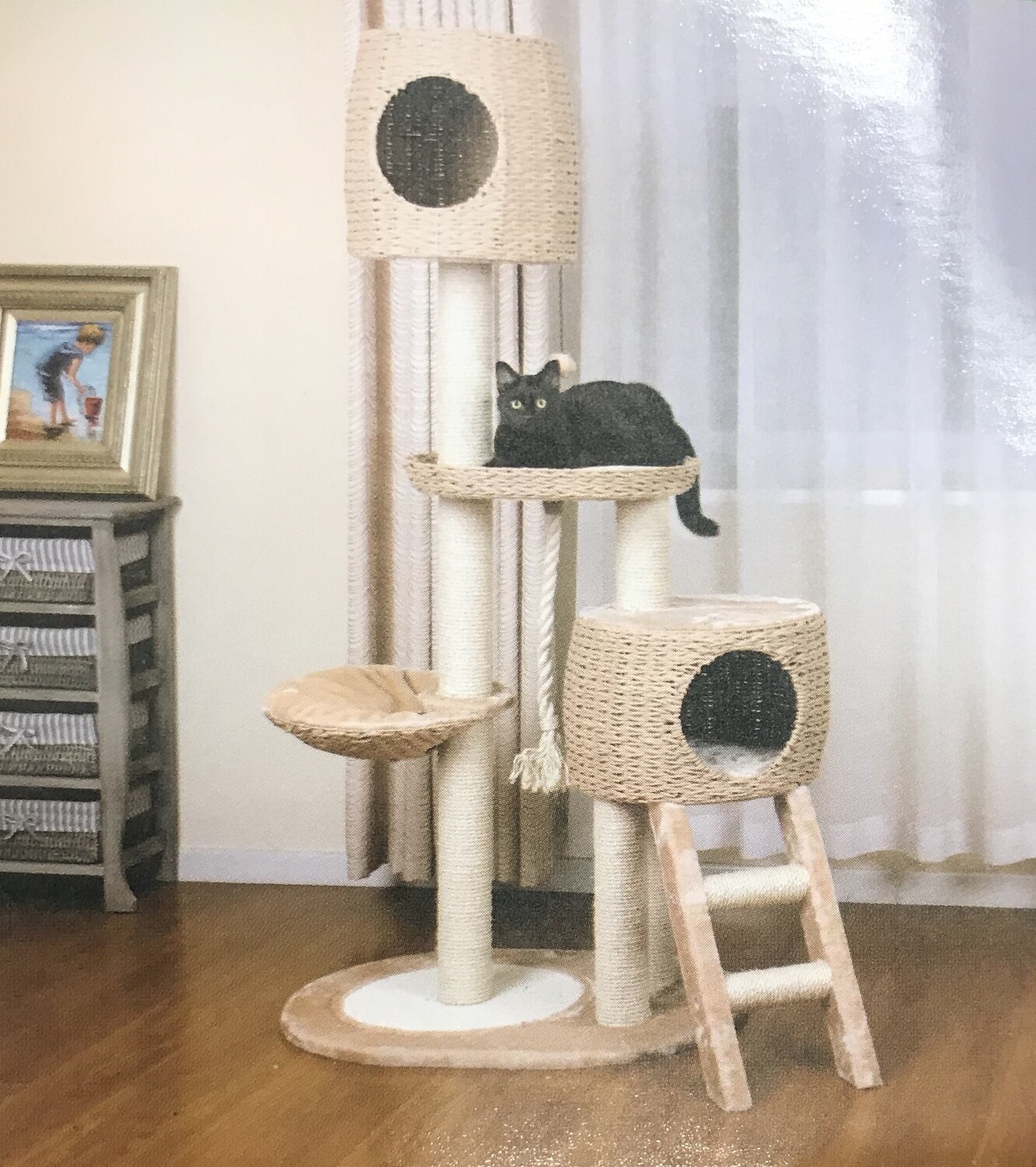 PetPals Group Multilevel Tree with Stairs