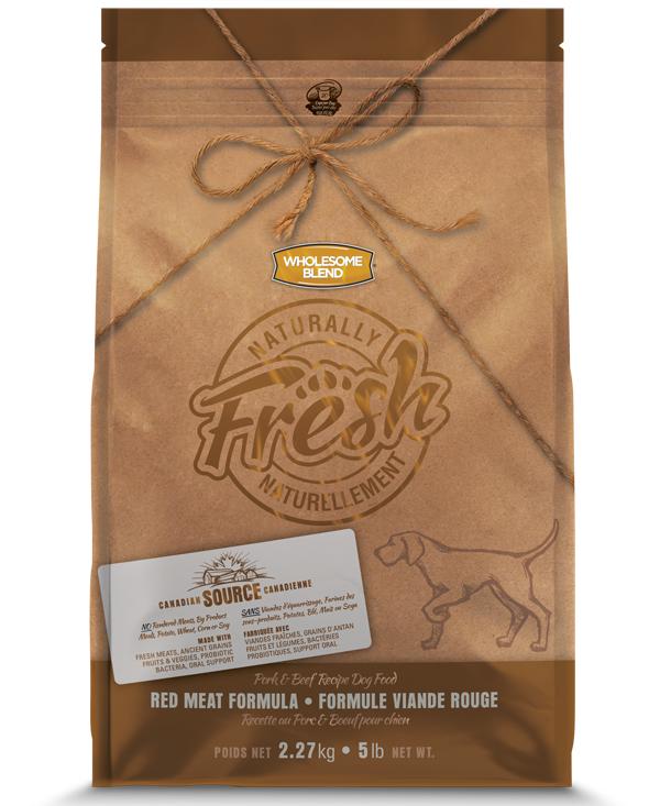 WHOLESOME BLEND NATURALLY FRESH PORK & BEEF 2.27KG