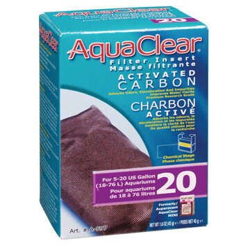 AquaClear 20 Activated Carbon Filter Insert