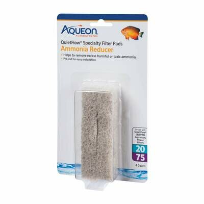 Aqueon QuietFlow Specialty Pad Ammonia Reducer 20/75