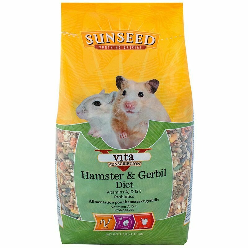 Sunseed Vita Hamster & Gerbil Food 2.5lb